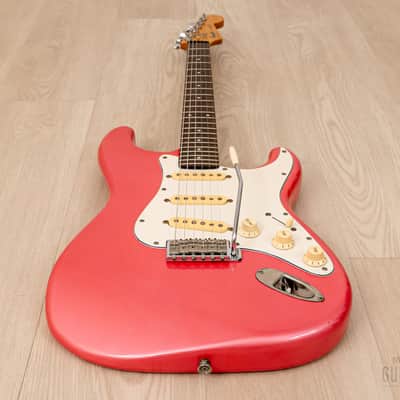 1985 Fender Stratocaster ST314-55 Metallic Pink Medium Scale 24 3