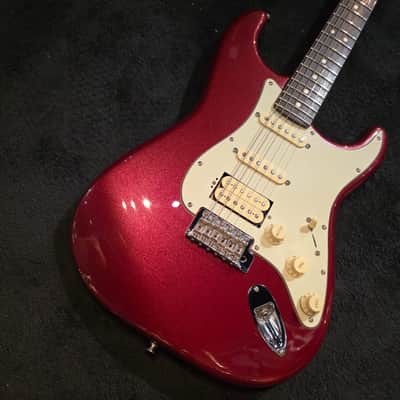Fender American Performer Stratocaster HSS with Rosewood Fretboard Aubergine image 4