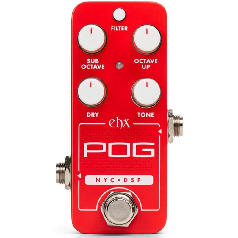 Mint EHX Electro-Harmonix Pico POG Polyphonic Octave Generator Mini Guitar Pedal image 1