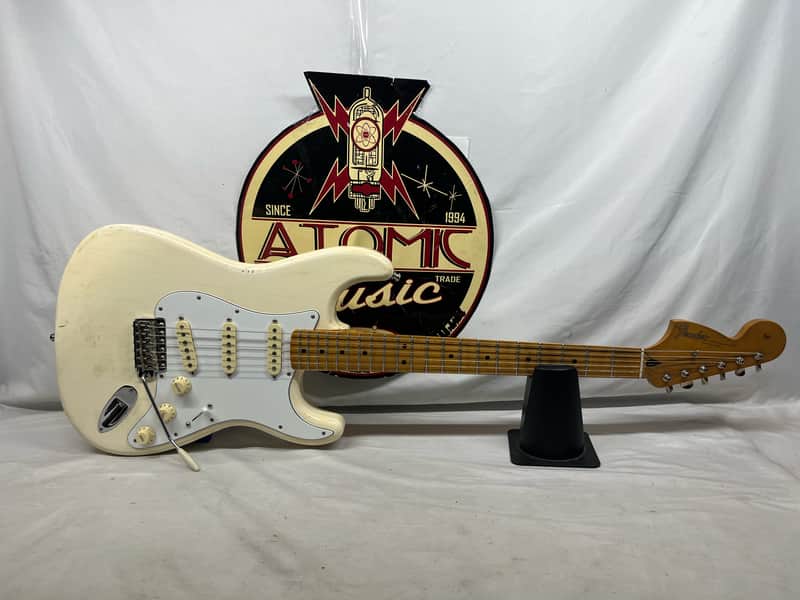 Fender Jimi Hendrix Stratocaster Strat Electric Guitar - Olympic White image 1