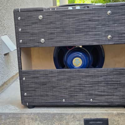 Morgan AC20 Deluxe 20W 1x12 Combo — Celestion Blue — Mercury Magnetics — Joe Morgan Signed — Twilight Finish image 7