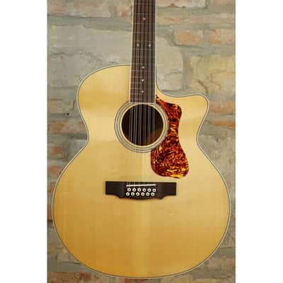 GUILD F-2512CE Cutaway Deluxe Maple 12 String NAT Natural Blonde - Jumbo 12 Corde Elettricficata Fishman - Westerly Archback Co image 3