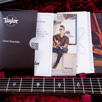 2023 Taylor Custom Grand Auditorium Acoustic Electric Guitar w/ Bearclaw Spruce, Flame Maple & Flame Koa Armrest image 20