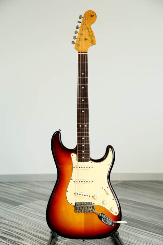 PGM VanZandt STV-70R stratocaster Van Zandt MIJ Japan - sunburst