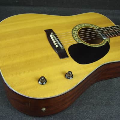 Vintage Alvarez 5046 Solid-Top Dreadnought Acoustic/Electric Guitar W/Case image 3