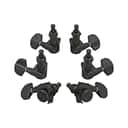 Planet Waves Auto-Trim Locking Tuners, 3+3, Black