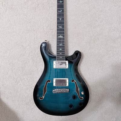 PRS SE Hollowbody II Piezo 2021 - Peacock Blue image 1