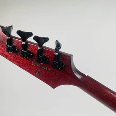 Gibson Nikki Sixx Thunderbird Bass-Shout at the Devil indeed- 2009 Trans Red image 9