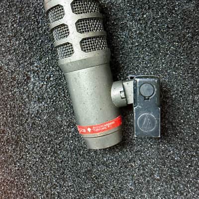 Audio-Technica ATM25 Hypercardioid Dynamic Instrument Microphone 2000s - Dark Gray image 1