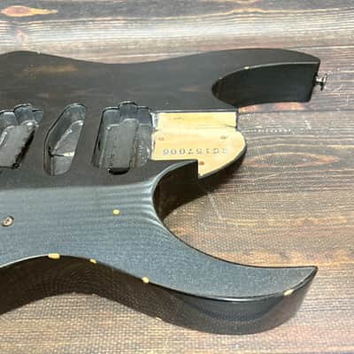 2008 Ibanez Prestige RG1570 Body Galaxy Black HSH Made in Japan image 2