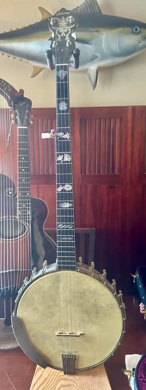Wildwood Heirloom 5-string open back banjo - Flamed maple image 1