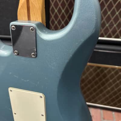 *2001 MIM* Fender Standard HSS Stratocaster Blue Agave image 8