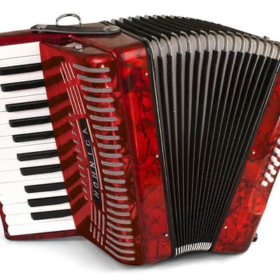Hohner Hohnica 12 Bass Piano Accordion - RED image 2