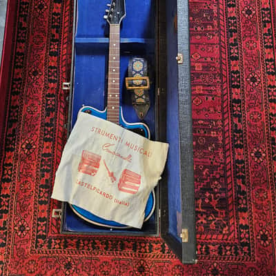 1963 Crucianelli Elite Model 40-V Blue Sparkle image 15