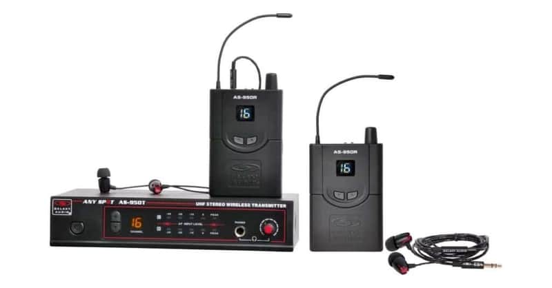 Galaxy Audio AS-950-2N Wireless In-Ear Twin Pack Monitor System - N: 518 to 542 image 1