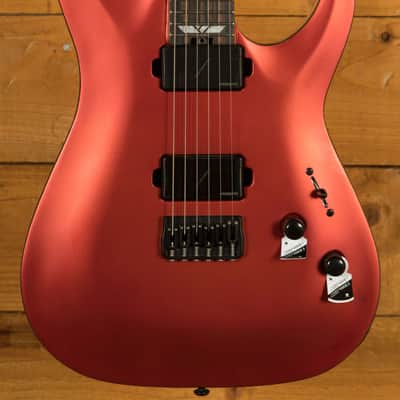 Schecter C-1 SLS Custom - Ebony - Racing Red *B-Stock* image 1