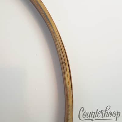 *Rogers 15" 6-Ply Jasper Maple Wood Hoop/Rim Snare/Tom Drum Batter Cleveland 50s image 3