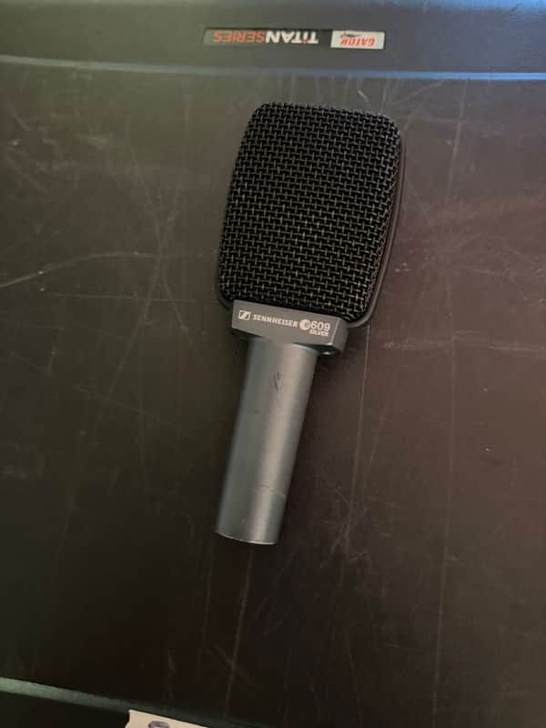 Sennheiser e609 Silver Supercardioid Dynamic Microphone 1998 - Present - Dark Gray image 1