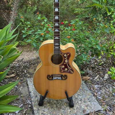 Gibson SJ-200 EC 2012 - Natural Electric Cutaway image 1