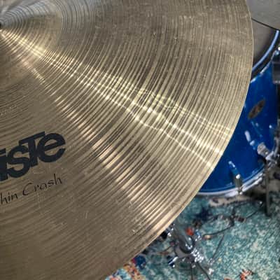 Paiste - 16" Sound Formula Thin Crash 978g 1995 image 6