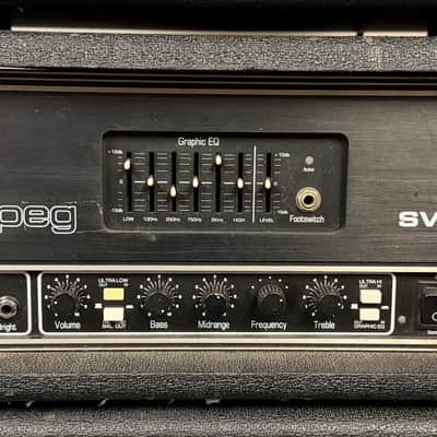 Ampeg SVT-II 300-Watt Bass Head 1989 - 1994 - Black image 1