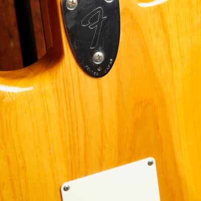 Fender Japan ST71-85TX Stratocaster Natural Ash Electric Guitar 1999 Pre-Owned image 18