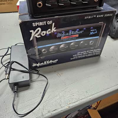 Hughes & Kettner Spirit Nano Spirit of Rock 25-Watt Mini Guitar Amp Head 2020 - 2021 - Black image 1