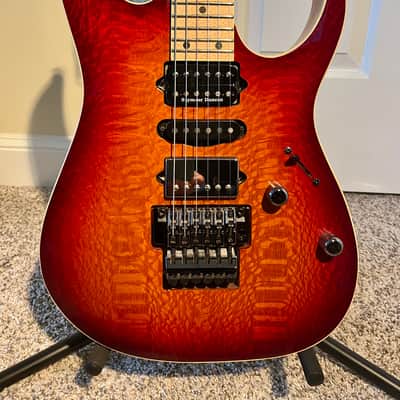 Ibanez RG657MSK-STB Prestige 2016 - 2018 - Sunset Burst image 1