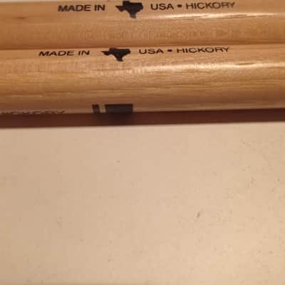 Vintage Pro Mark Gerry Brown "New Generation" Hickory Drumsticks Late 80s-early 90s - Lacquered Hickory image 8