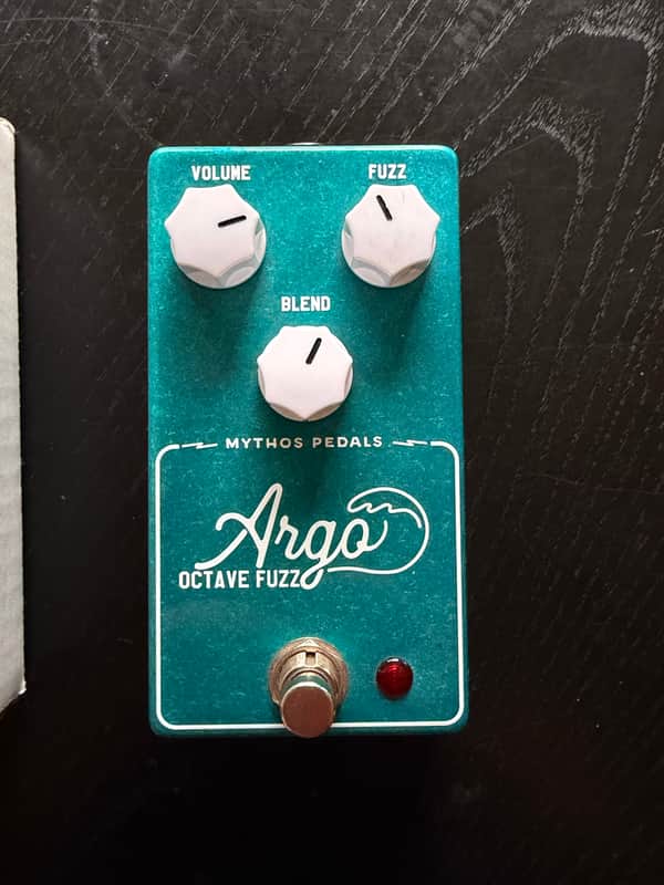 Mythos Pedals Argo Octave Fuzz 2019 - Teal image 1