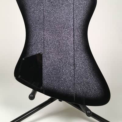 Bell & Hern Custom "Thunderdome" Set Neck 4 String Industrial Sparkle Bass - Heavy Sixx Vibes image 5
