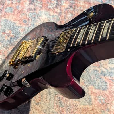 1994 Gibson Les Paul Studio with Ebony Fretboard- Wine Red and Hard Case image 10