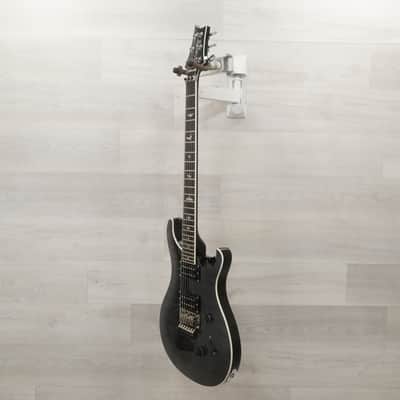 PRS SE Custom 24 Floyd Quilt Top Electric Guitar - Gray Black - Gig Bag Included image 2