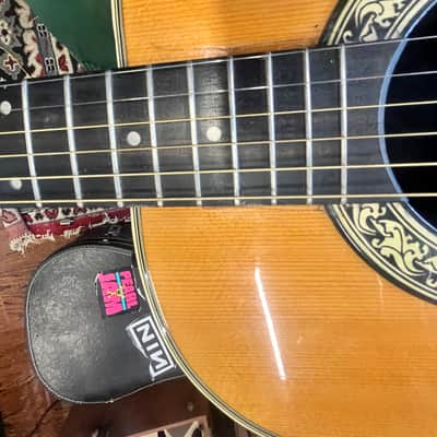 Ovation 1621-4 Acoustic Electric Guitar with Original Hardshell Case Parts Repair image 13