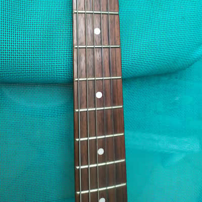 Eastwood Hi-Flyer P90 Black (similar Sidejack shape). Morsite & Univox Hi Flier type image 3