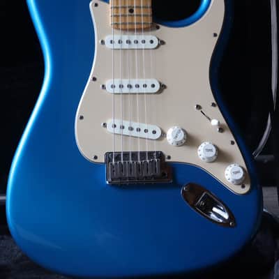 Fender American Standard 2002 Chrome Blue image 1