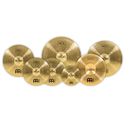 Meinl HCS Super Cymbal Set 10SP,14HH,16CR,16CH,18CR,20R - Cymbal Set image 2