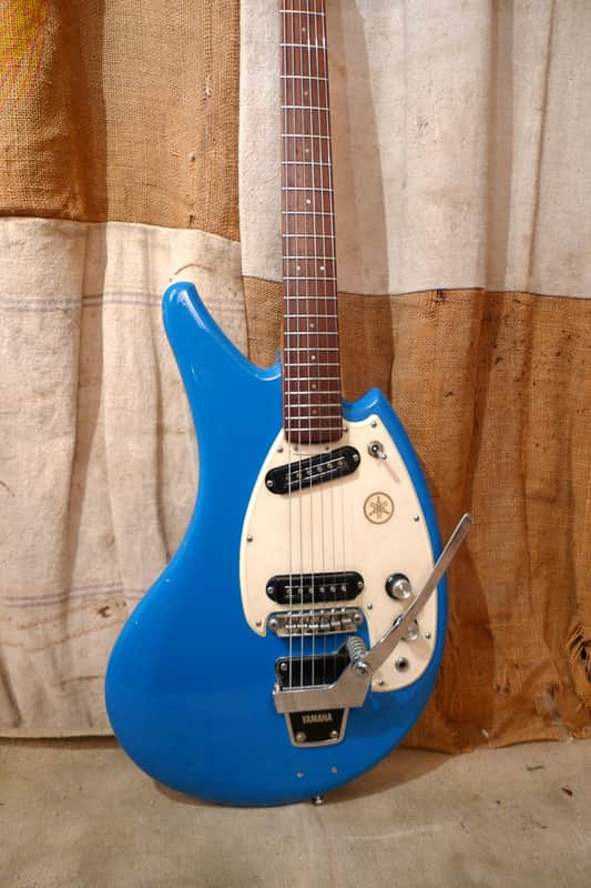 Yamaha SG2-C Flying Banana 1960's Blue | Reverb