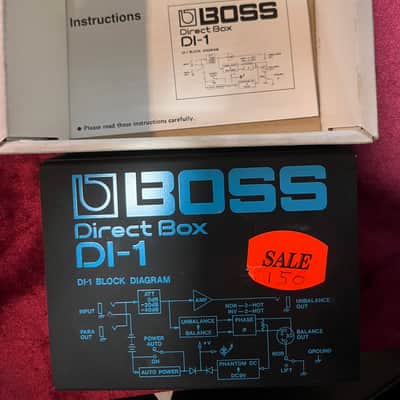 Boss DI-1 Direct Box | Reverb