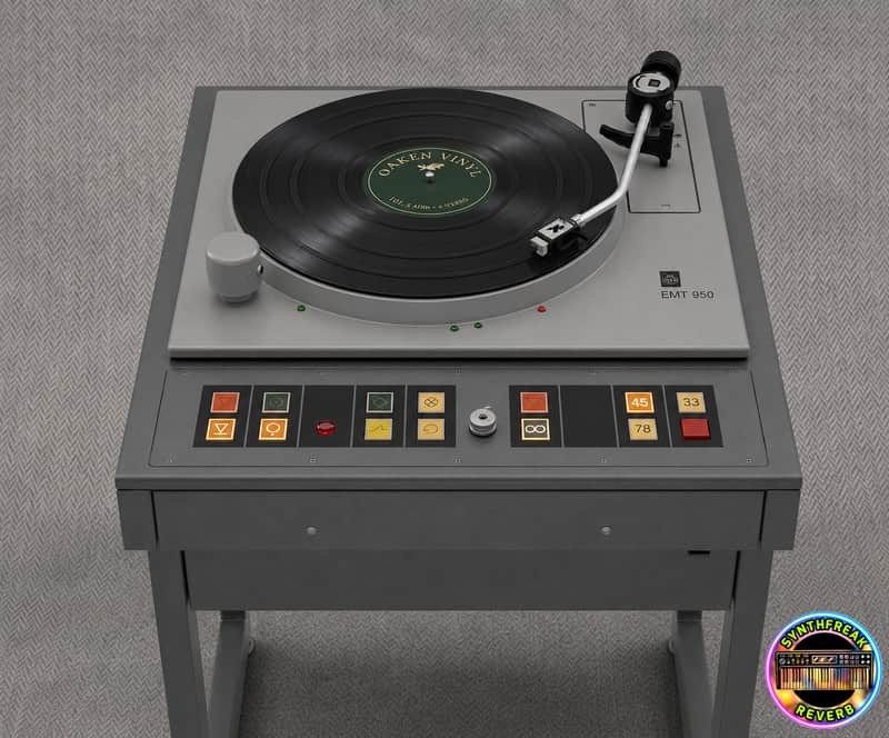 EMT 950 Turntable✅ + Console + TSD15 + 929 Tonarm ✅ Ultimate Flagship Broadcast Studio Turntable ✅ Fully Restored & Checked ✅ Complete with TSD 15 Tondose & 929 Tonarm  ✅ Worldwide Shipping image 1