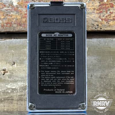 Boss CS-1 Compression Sustainer (Black Label) 1978 - 1982 - Blue image 2