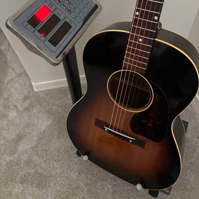 Vintage 1949 Gibson LG-1 Guitar w case LG1 image 6