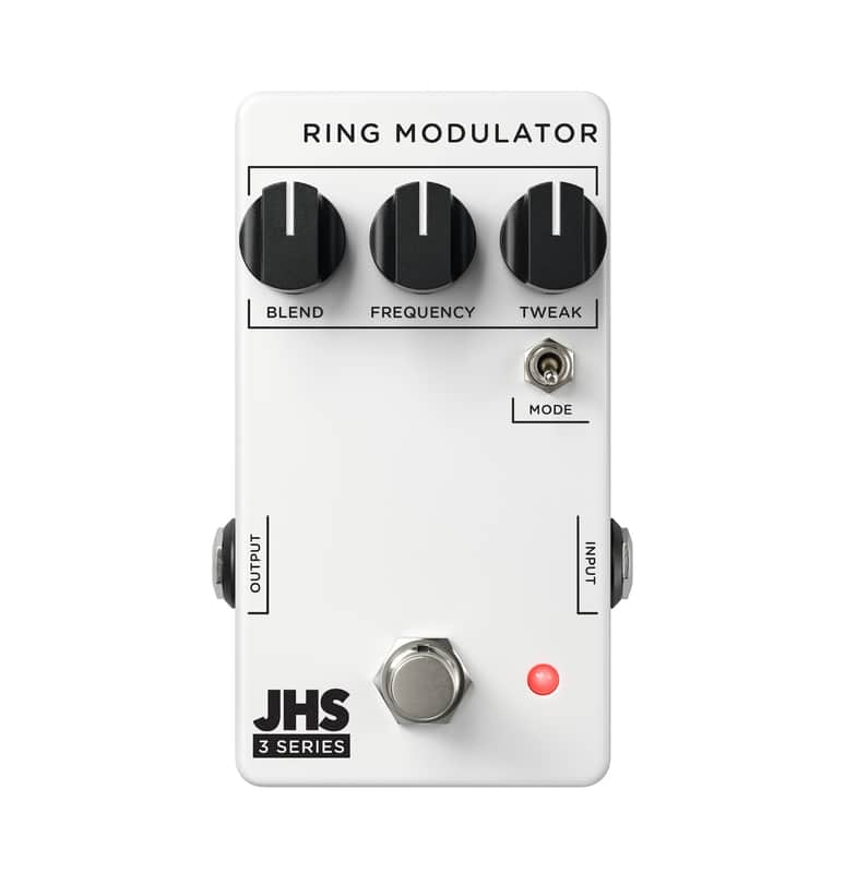 JHS 3- Series Ring Modulator Effect pedal USA made 2026 - White- New! image 1