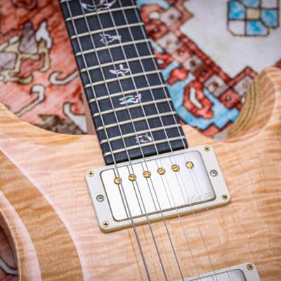 PRS USA Paul Reed Smith Custom 24 Wood Library "Natural + Ebony" (2024) image 7
