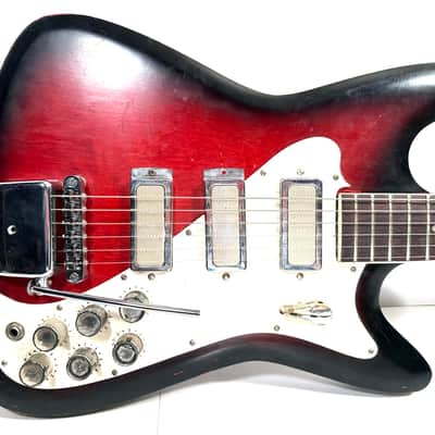 Kay Vanguard II Triple Pickup 1961 - 1966 - Redburst image 1