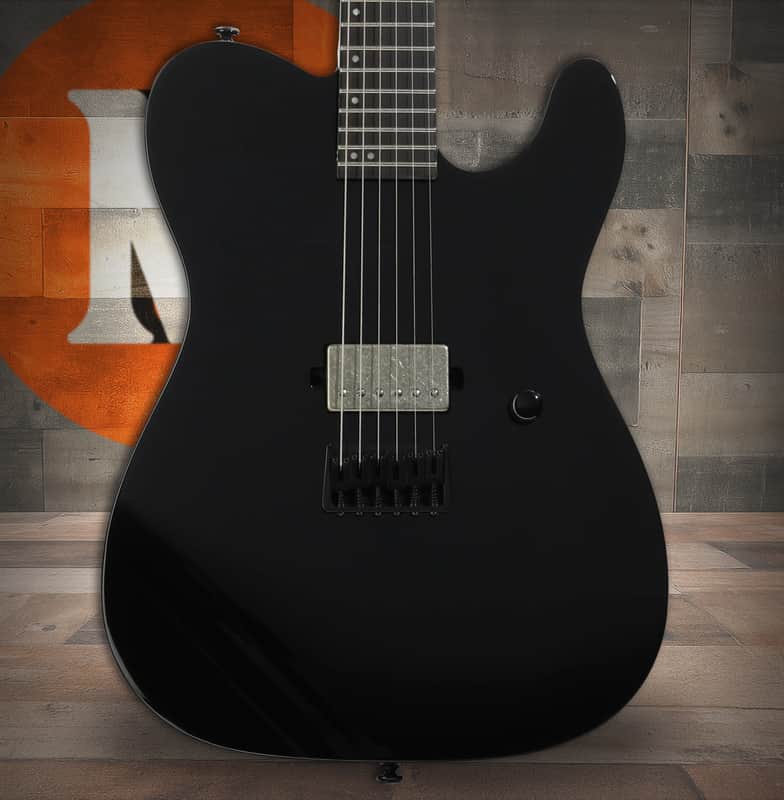 LTD TE-201 Electric Guitar - Black (LTE201BLKS) image 1