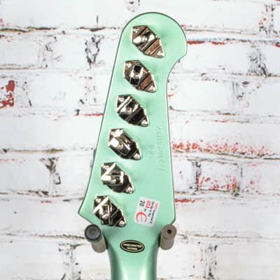 Used Epiphone 1963 Firebird I (Incl. Hard Case) Inverness Green image 6
