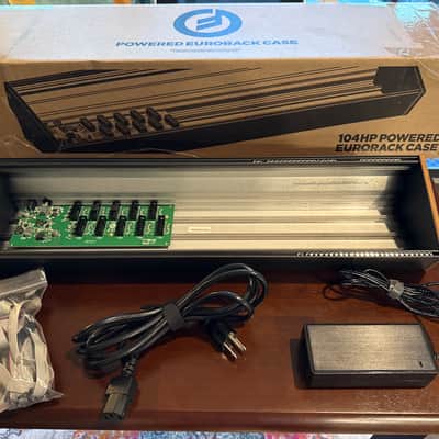 Moog 104HP Powered Eurorack Case 2022 - Present - Black image 1