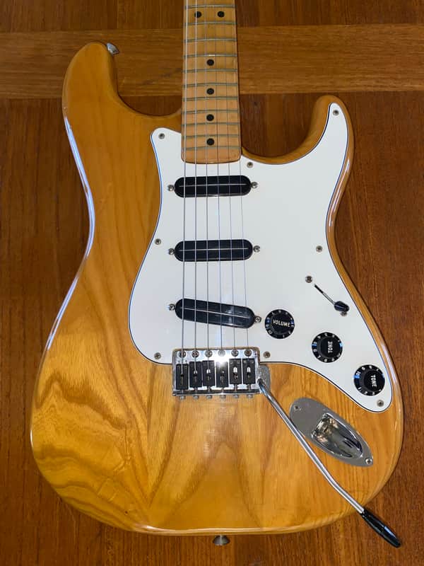 Gorgeous Vintage Fender Stratocaster 1970s - Incredible tone! Natural wood w/ case! image 1