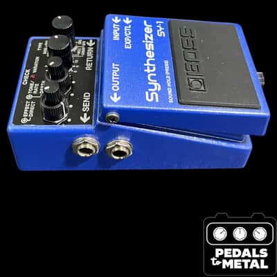 Boss SY-1 Synthesizer 2019 - Present - Blue - X21699 image 4